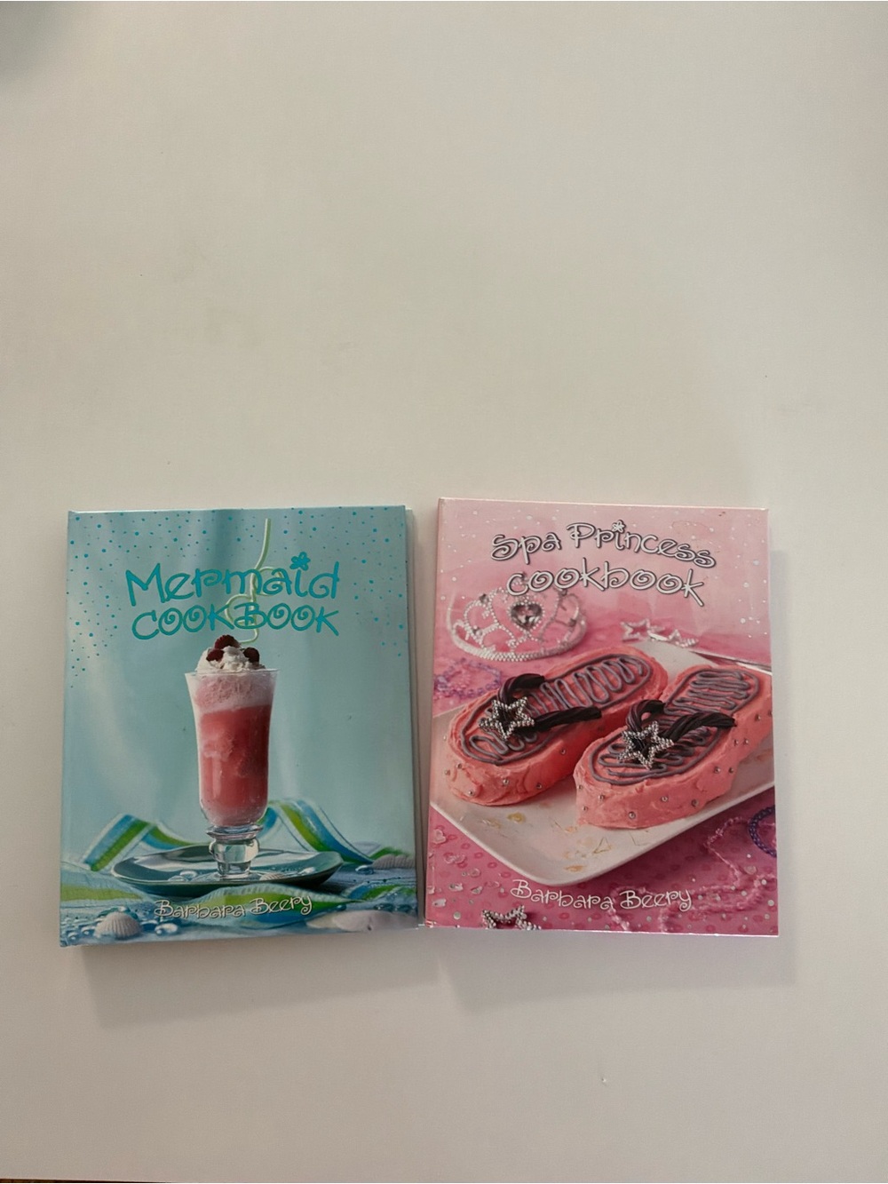 Mermaid Cookbook & Spa Princess Cookbook - Pink & Teal by Barbara Beery